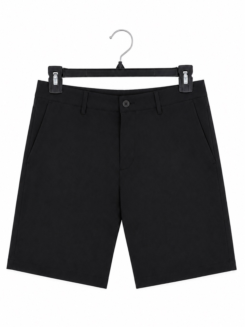 Kenneth Cole Awearness Slim Fit Stretch Shorts Mens Size 42 Black